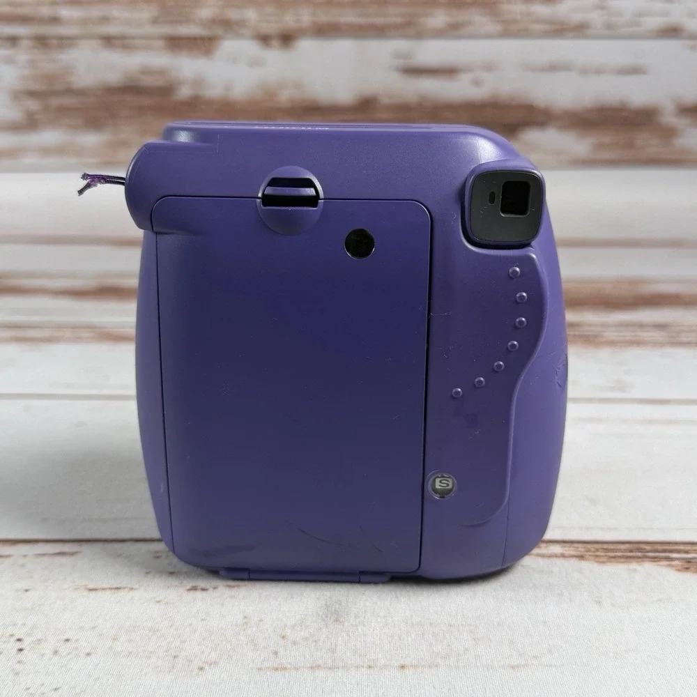Fujifilm Instax Mini 8 Instant Camera Purple Tested Good Condition